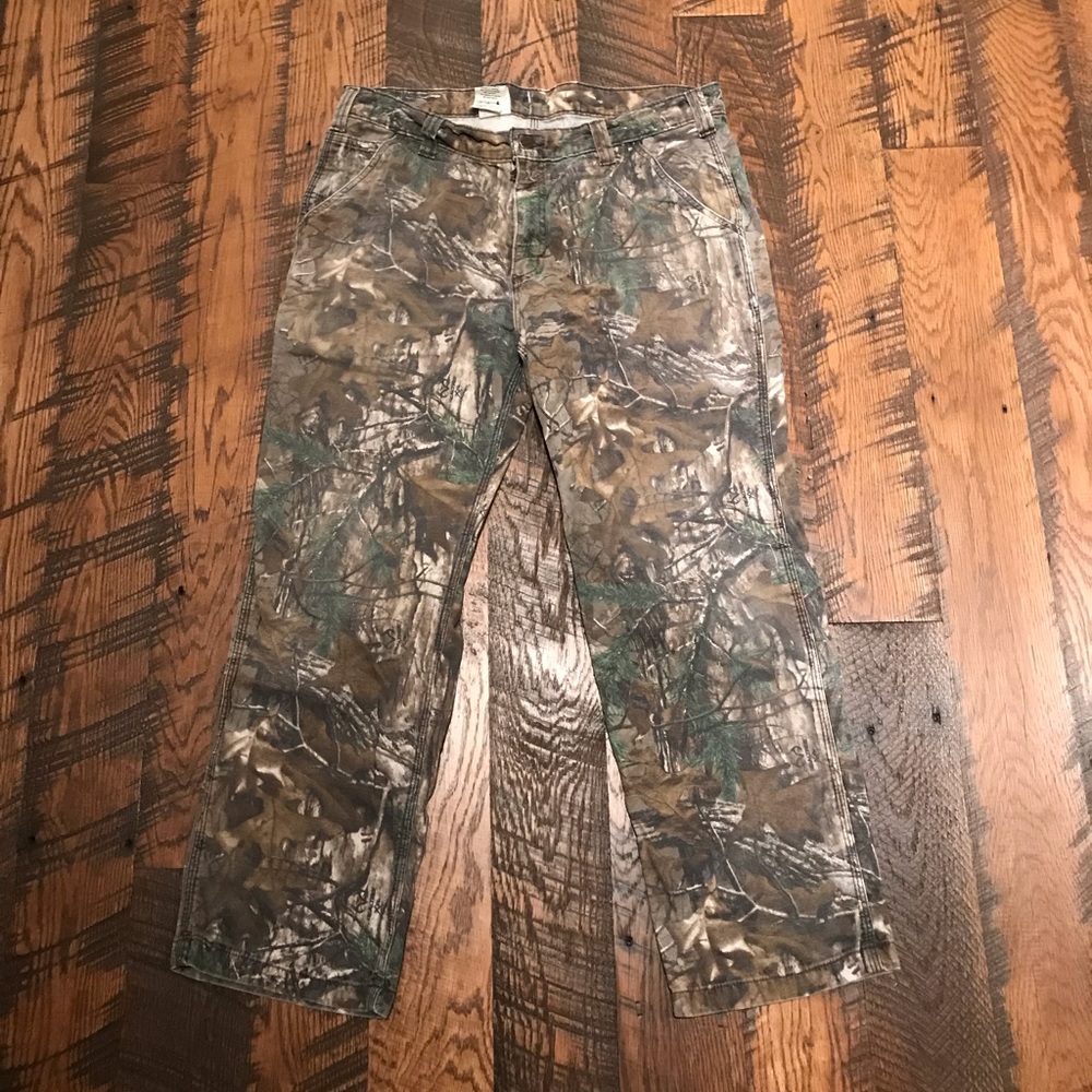 Distressed Vintage Carhartt Realtree Dungarees